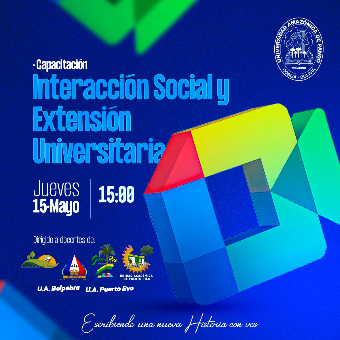 CAPACITACION  INTERACCION UNIVERSITARIA Y EXTENSION UNIVERSITARIA