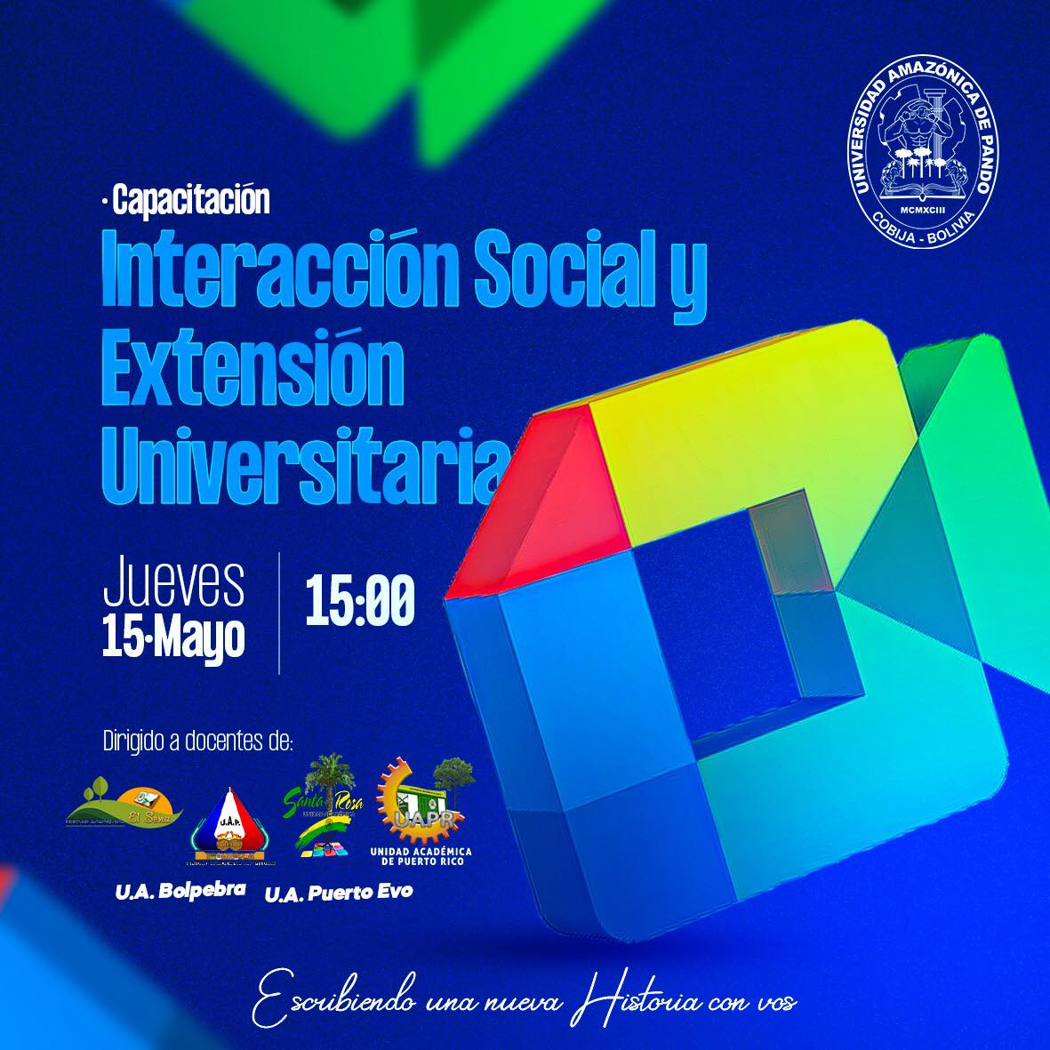 CAPACITACION  INTERACCION UNIVERSITARIA Y EXTENSION UNIVERSITARIA