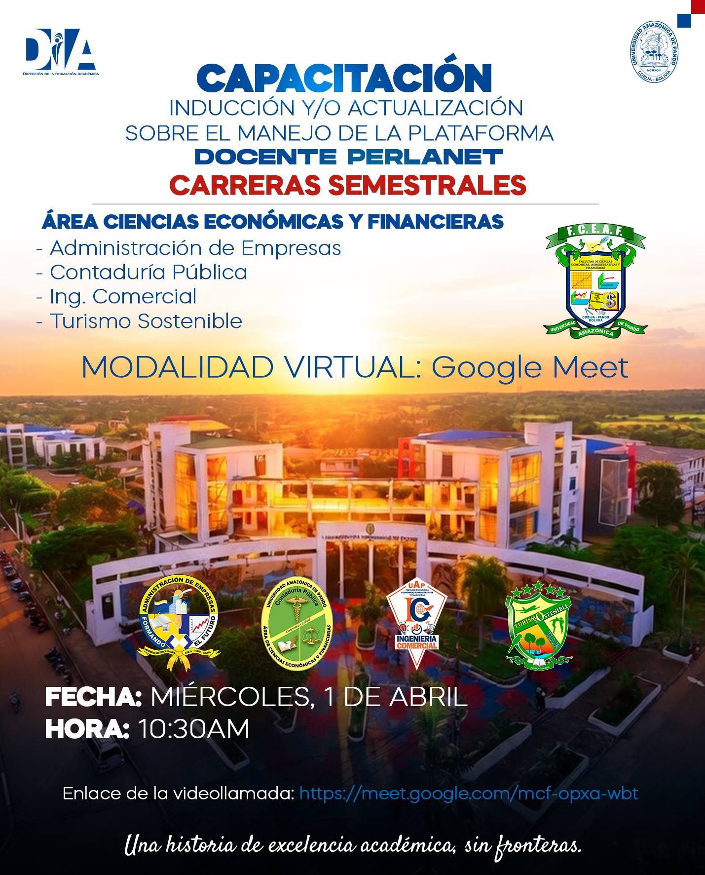 CAPACITACION INDUCCION Y/O ACTUALIZACION SOBRE EL MENEJO DE LA PLATAFORMA DOCENTE PERLANET