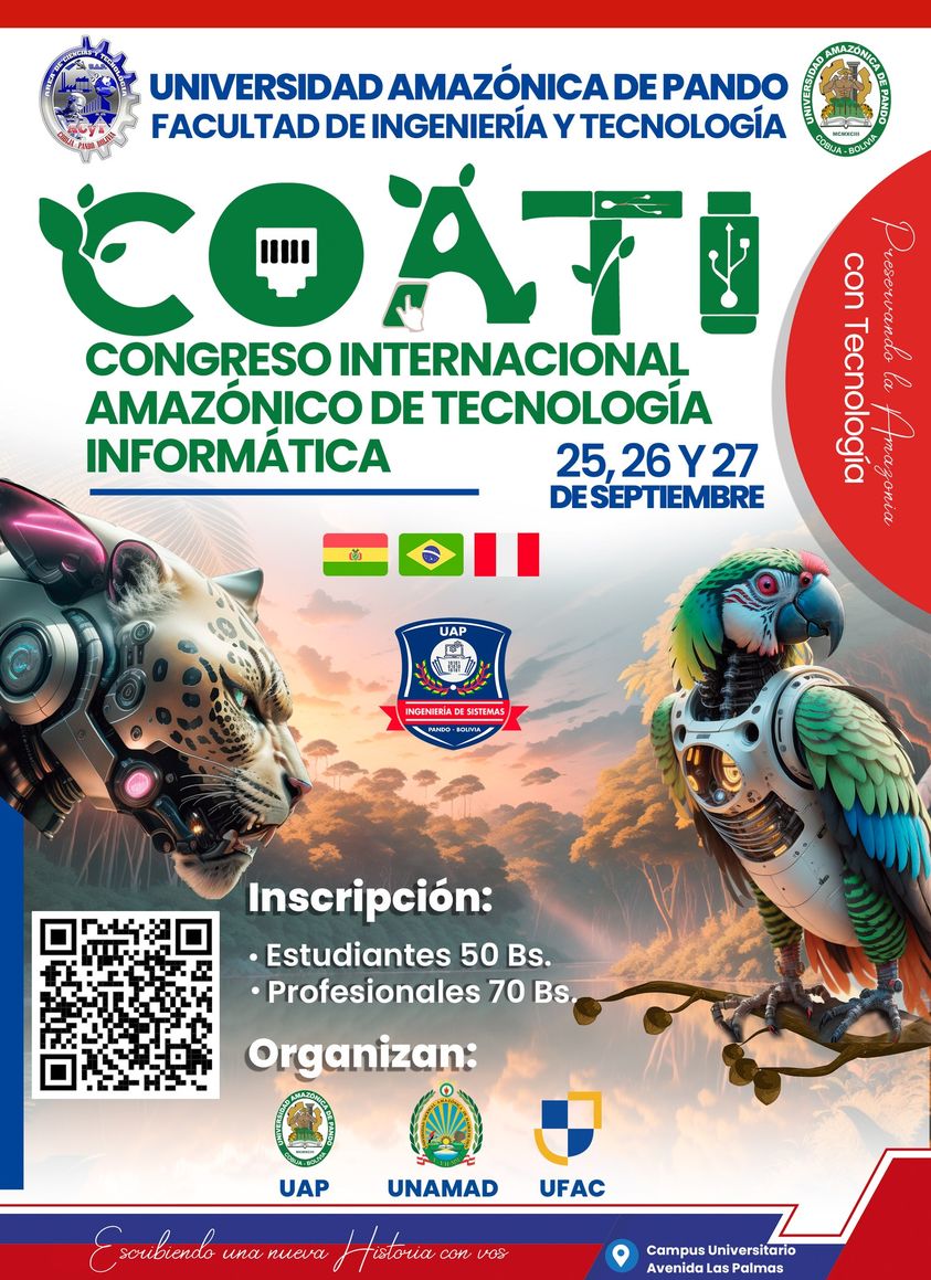 CONGRESO INTERNACIONAL AMAZONICO DE TECNOLOGIA INFORMATICA COATI - PONENTE